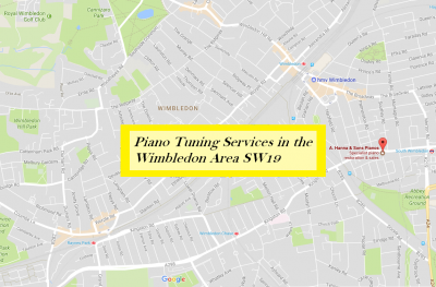 Piano tuning services in Wimbledon SW19